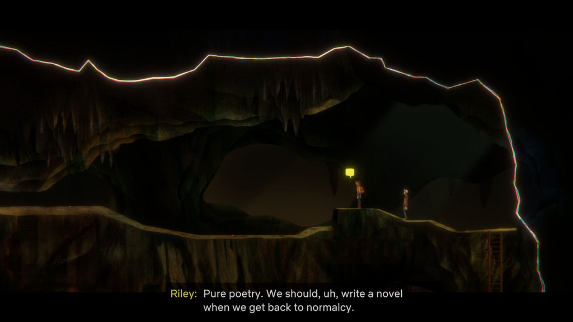 Jacob offers you a challenge called, One Word Story (Image via Netflix Games)